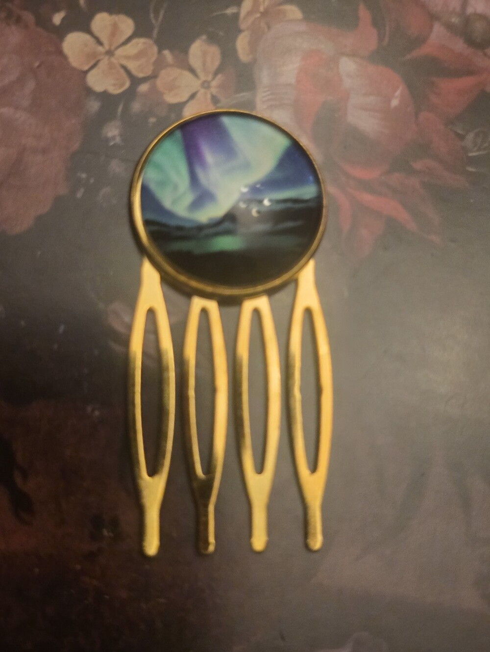 Northern Lights Aurora Hair Clip For Girls/ Women